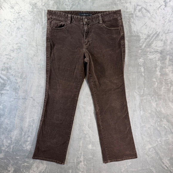 Calvin Klein Jeans Denim - Vintage Calvin Klein Corduroy Bootcut Jeans Women's Size 16 Brown Denim Pants